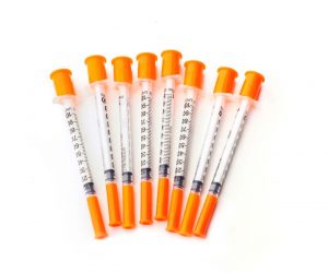 STERILIZED INSULIN NEEDLES (10 PACK)